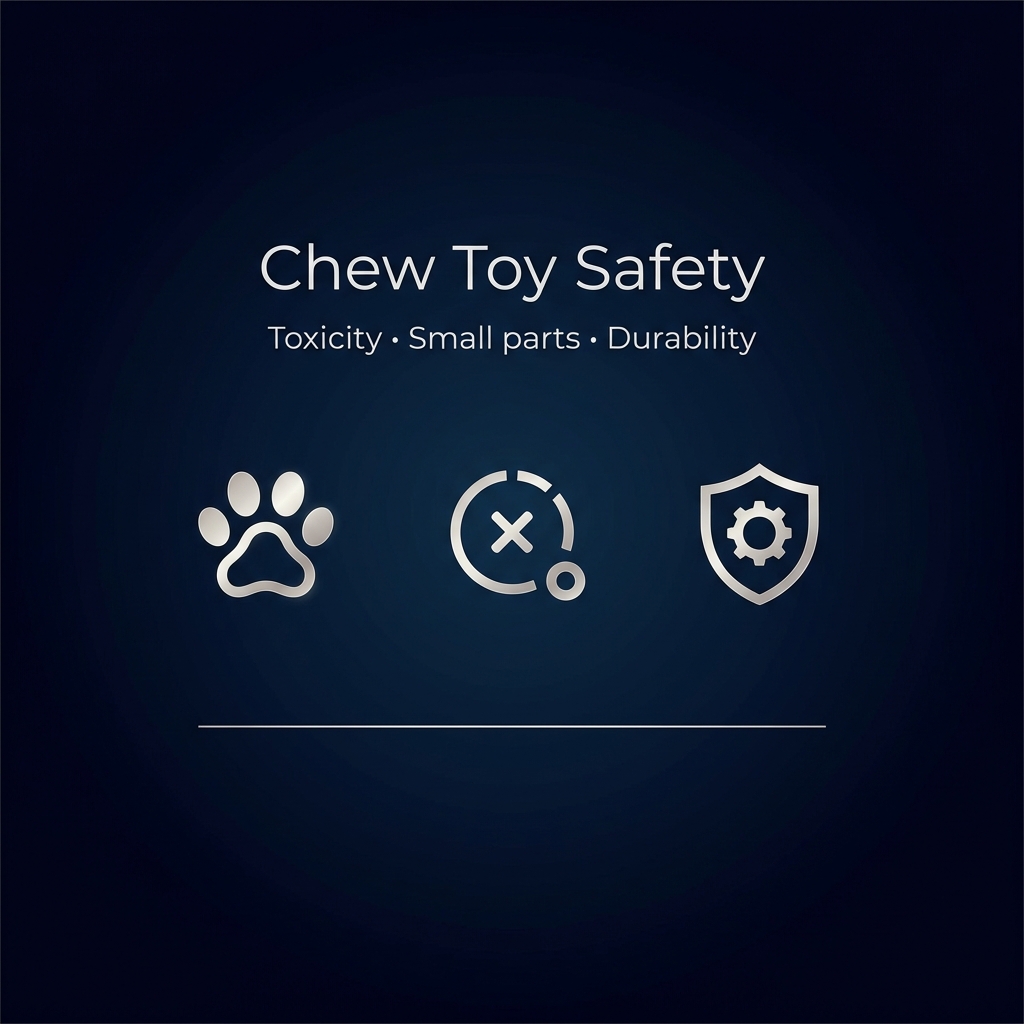 Pet — Chew Toy Safety: Toxicity + Small Parts + Durability Plan