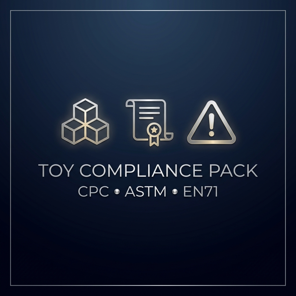 Toys — CPC / ASTM / EN71: Compliance Pack + Lab Report Red Flags
